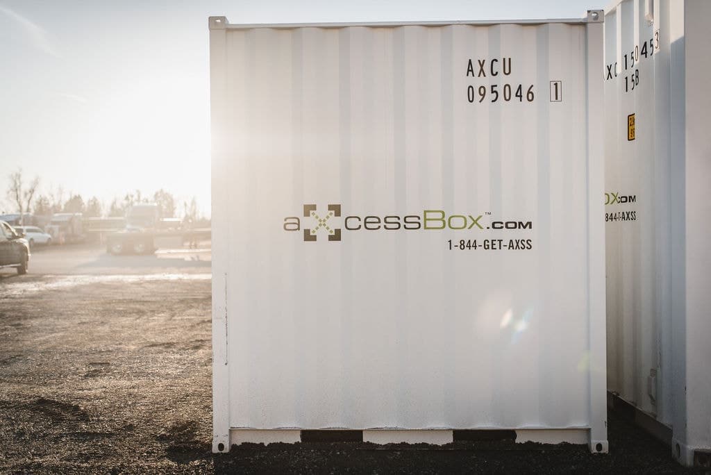 Axcess box storage mobile shipping containers