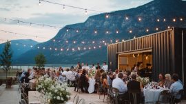 shipping container wedding venues